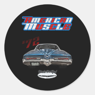 1972 72 Riviera Boattail Grangrandsportgs455 Ronde Sticker