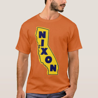 1972 Californië houdt van Nixon T-shirt