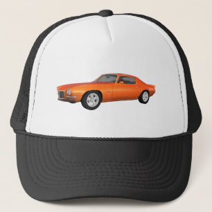 1972 Camaro: Spierauto: Oranje finish: Trucker Pet