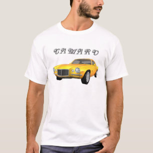 1972 Camaro Z28: Spierauto: Gele afwerking: Shirt