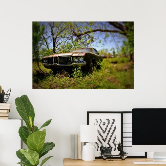 1972 Cutlass zachte focus Poster (Thuiskantoor)