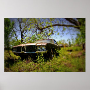 1972 Cutlass zachte focus Poster