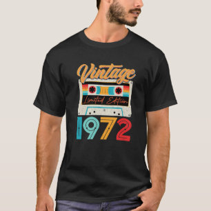 1972 Geweldige 50 jaar oud Retro 50th Birth T-shirt