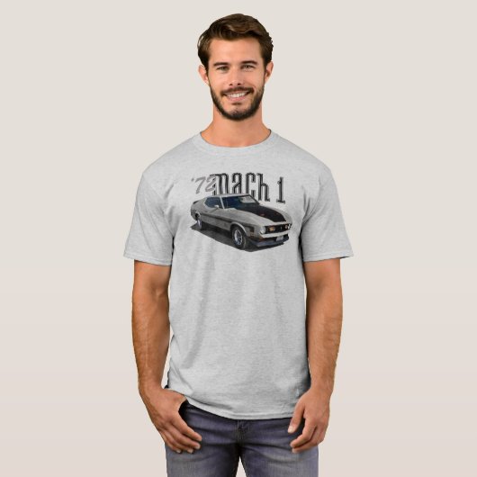 1972 Mustang MACH1 T-SHIRT (Voorkant volledig)