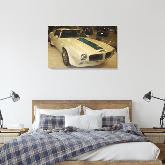 1972 Pontiac Trans am Hardtop Canvas Afdruk (Insitu (Slaapkamer))