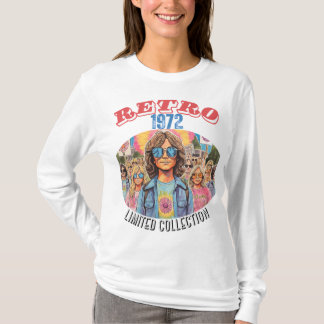 1972 RETRO - RETRO REVIVAL (BEPERKT COLLECTIE) T-SHIRT