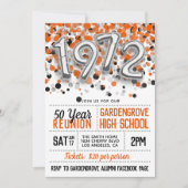 1972 Uitnodiging tot hereniging van de middelbare  (Voorkant)