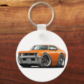 1973-74 Nova Oranje auto Sleutelhanger (Voorkant)