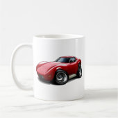1973-76 Corvette Red Car Koffiemok (Links)