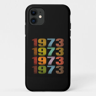 1973 ANTIQUE RETRO CADEAU iPhone 11 HOESJE