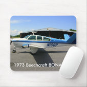 1973 Beechcraft BONANZA Muismat (Met muis)