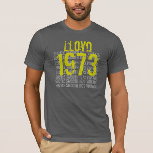 1973  Birthday Subtle and Smooth T-shirt