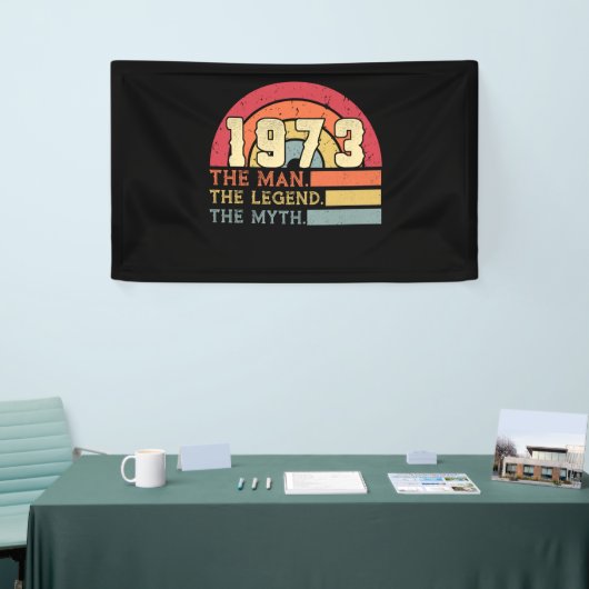  1973 Geboortedag Spandoek (Beurs)