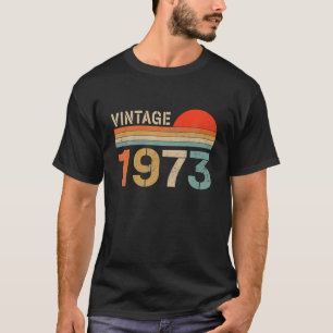1973 gemaakt in 1973 50e verjaardag gift 50 t-shirt