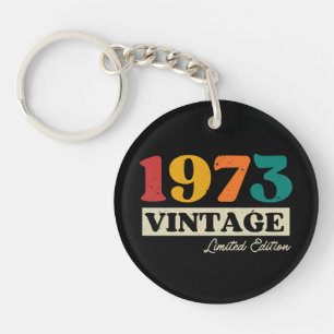 1973 Limited Edition 51st Verjaardag Sleutelhanger