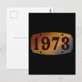 1973  OUD WIJN BRIEFKAART (Voorkant / Achterkant)