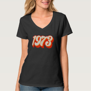 1973 Pro Choice Pro Roe/Feministische abortusvrouw T-shirt