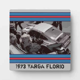 1973 RACING Tafelblad Plaque met Ezel Fotoplaat