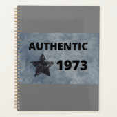 1973 Verjaardag met Grunge Star Planner (Voorkant)