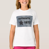 1973  Verjaardag met Grunge Star T-shirt (Voorkant)