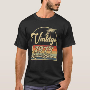 1974 48th Birthday Limited Edition 48 Year T-shirt