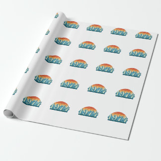 1974 50ste verjaardag cadeaupapier