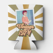  1974 50ste verjaardag foto blikjeskoeler (Achterkant)