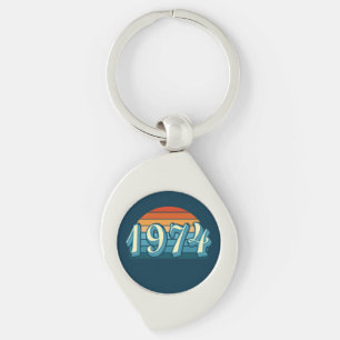 1974  50ste verjaardag sleutelhanger