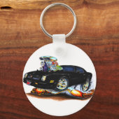 1974-76 Firebird Black Car Sleutelhanger (Voorkant)