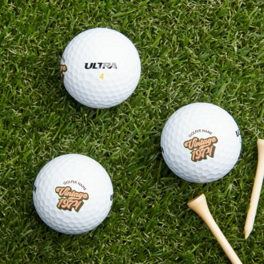  1974 Aangepaste golfballen (Insitu Gras)