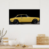 1974 Alfa Romeo 2000 GTV Poster iNiEZiONE (Cuisine)