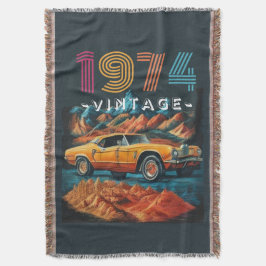  1974 coole auto deken