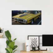 1974 Dodge-lader, hardvinyl bovenaan Poster (Thuiskantoor)