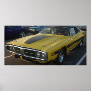 1974 Dodge-lader, hardvinyl bovenaan Poster