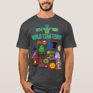 1974 - Eerste seizoen van het tennistoernooi T-shirt