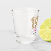 1974 Gold et rose 50e Anniversaire verre de tir (Gauche)