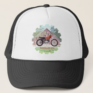 1974 Klassieke motorfiets Yamaha 250 Trucker Pet