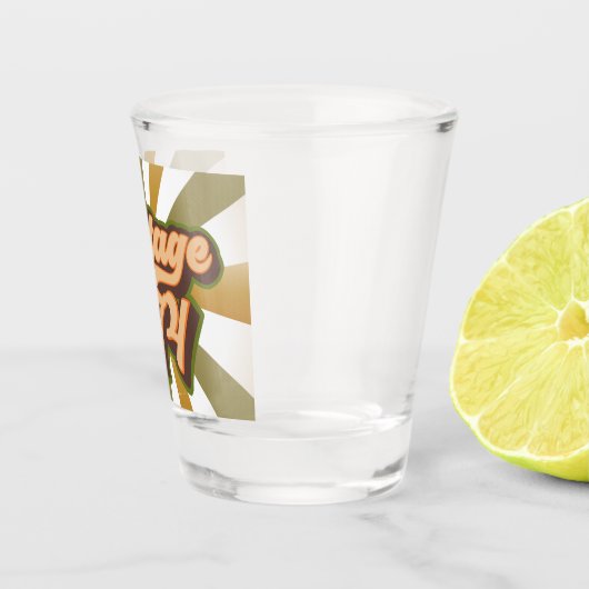 1974 kogelglas shot glas (Rechts)