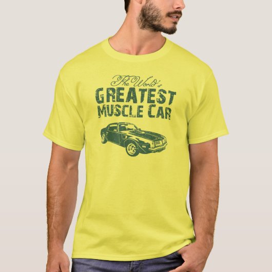 1974 Pontiac Firebird 455 Trans Am T-shirt (Voorkant)