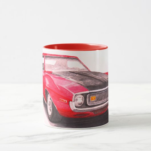 1974 Red Javelin Mok (Midden)