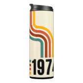 1974 Retro thermische getumbler Thermosbeker (Geroteerd rechts)