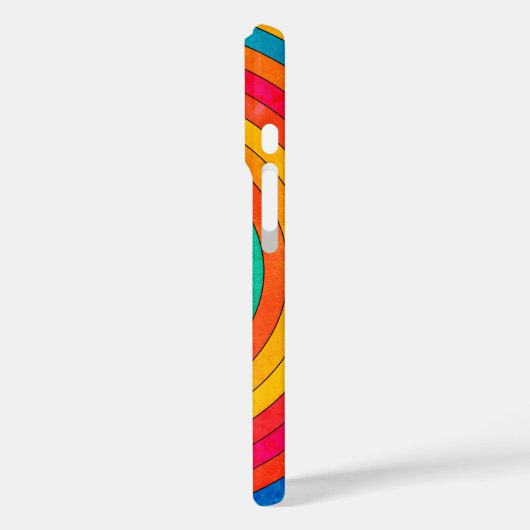 1974 Stijl iPhone case (Achterkant / Links)