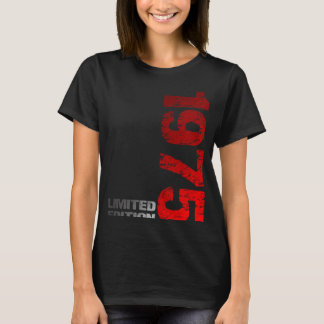 1975 48e verjaardag van de geboorte van 1975 t-shirt