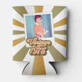 1975 50ste verjaardag foto blikjeskoeler (Voorkant)