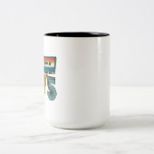 1975 Cassettebandje Mok – Retro 70s Coffee (Center)