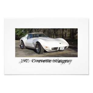 1975 Corvette Stingray Foto Afdruk