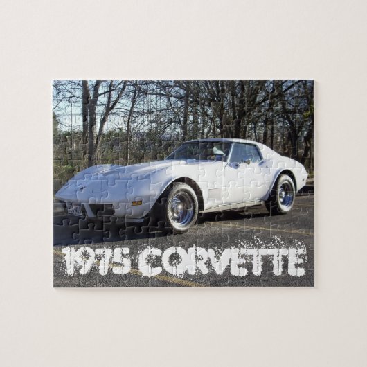 1975 Corvette Stingray Puzzle Legpuzzel (Horizontaal)