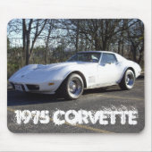 1975 Corvette Stingray Puzzle Muismat (Voorkant)