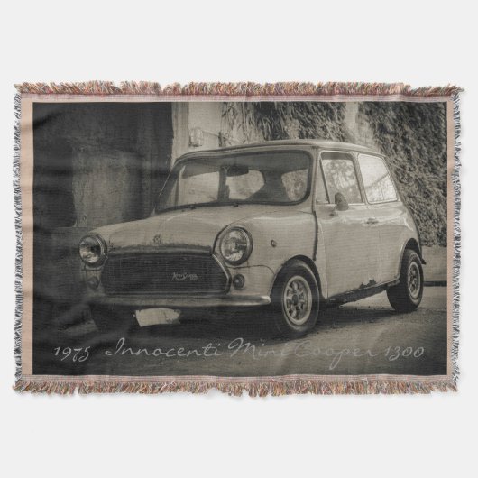 1975 Innocenti Mini Cooper 1300 Gooi Deken (Voorkant)