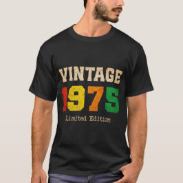  1975 Limited Edition – 50th Birthday Retro T-shirt